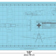 Load image into Gallery viewer, BF-109 CUTTING MAT FOR SCALE MODELS
