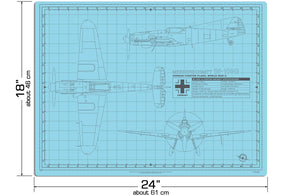BF-109 CUTTING MAT FOR SCALE MODELS
