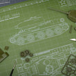Load image into Gallery viewer, T-34/85 MODEL BUILDER'S CUTTING MAT 18x24 - Tankraft