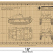 Load image into Gallery viewer, STUG III CUTTING MAT FOR SCALE MODELS