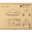 Load image into Gallery viewer, KING TIGER MODEL BUILDER'S CUTTING MAT 18x24 - Tankraft