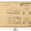 Load image into Gallery viewer, KING TIGER MODEL BUILDER'S CUTTING MAT 18x24 - Tankraft