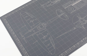 SPITFIRE MODEL BUILDER'S CUTTING MAT 18x24 - Tankraft