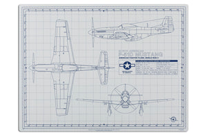 MUSTANG MODEL BUILDER'S CUTTING MAT 18x24 - Tankraft