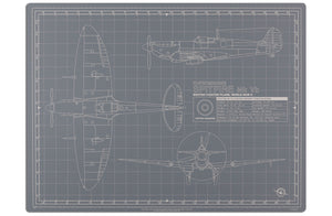 SPITFIRE MODEL BUILDER'S CUTTING MAT 18x24 - Tankraft