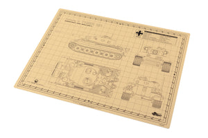 TIGER 131 CUTTING MAT FOR SCALE MODELS