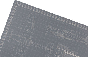 SPITFIRE MODEL BUILDER'S CUTTING MAT 18x24 - Tankraft