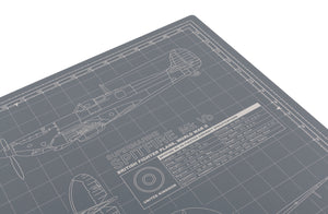 SPITFIRE MODEL BUILDER'S CUTTING MAT 18x24 - Tankraft